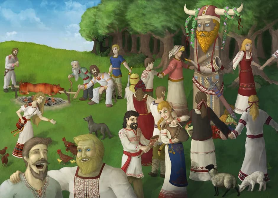 Mit o porach roku i jego wpływ na cykl życia oraz naturę w mitologii