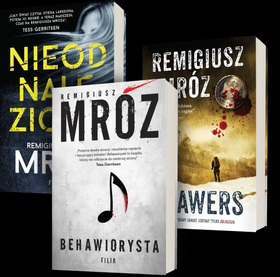 Wszystkie książki Remigiusza Mroza w jednym miejscu - kompletna lista