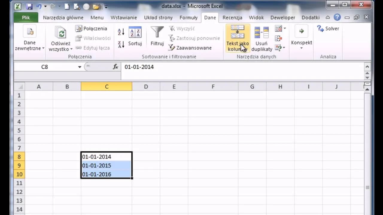 Jak zrobić ułamek w excelu i uniknąć jego zamiany na datę - poradnik
