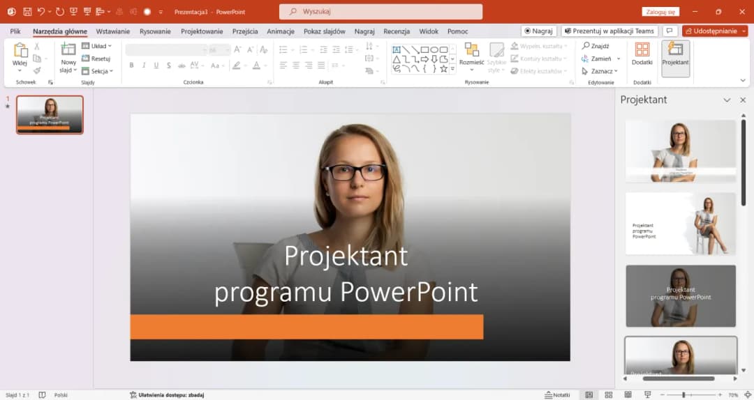 Jak włączyć projektowanie w PowerPoint i tworzyć lepsze prezentacje