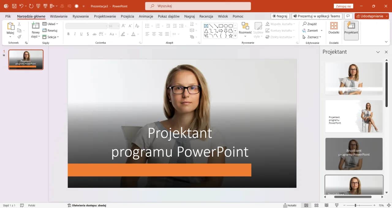 Jak włączyć projektowanie w PowerPoint i tworzyć lepsze prezentacje