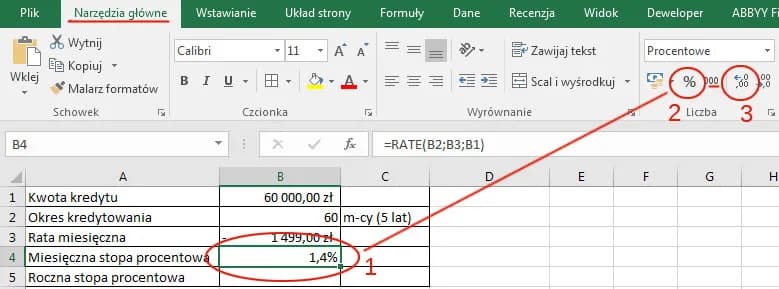 Jak samodzielnie obliczyć odsetki od kredytu w Excelu - prosty poradnik