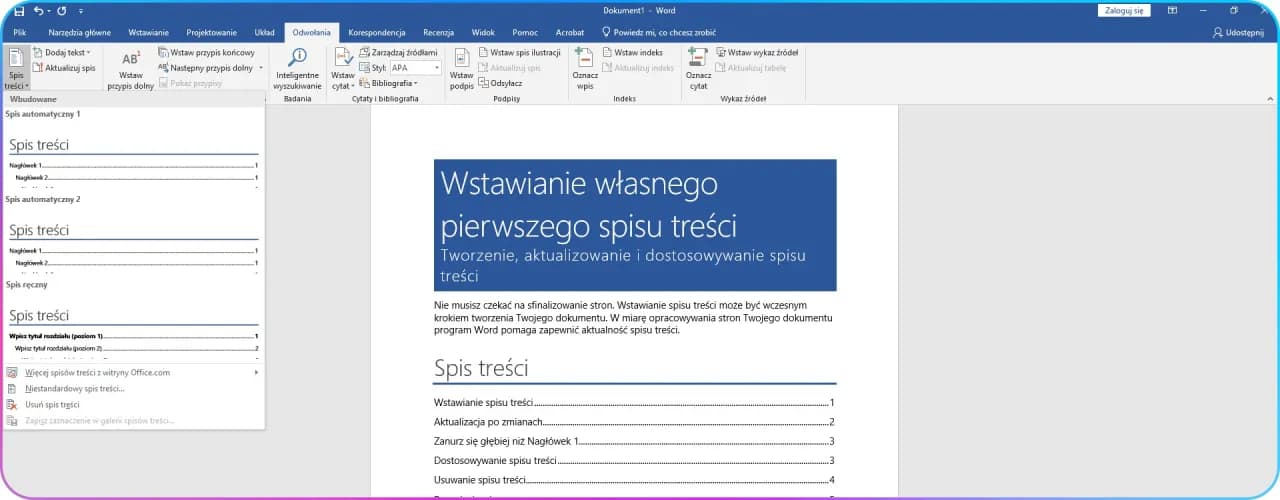 Prosty sposób jak zrobić spis treści w PowerPoint - skuteczne metody