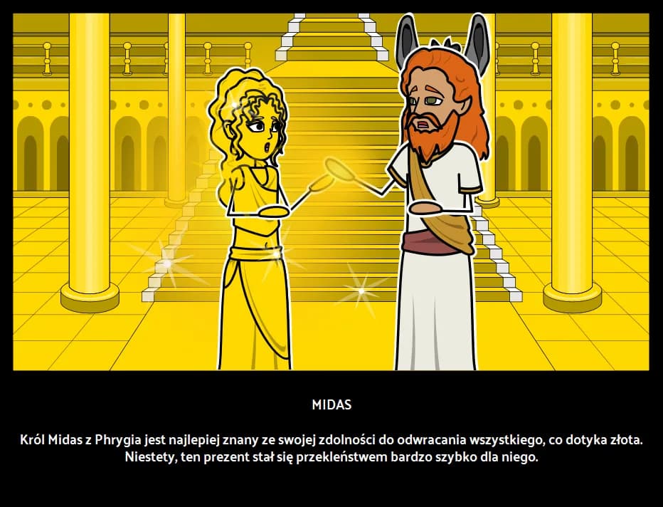 Midas i jego mit: jak chciwość prowadzi do zguby w mitologii greckiej