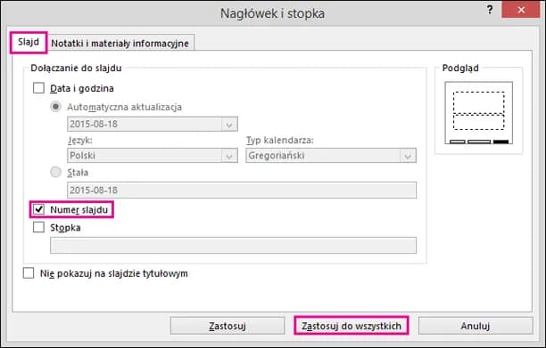 Jak ponumerować slajdy w PowerPoint - prosty sposób na profesjonalną prezentację