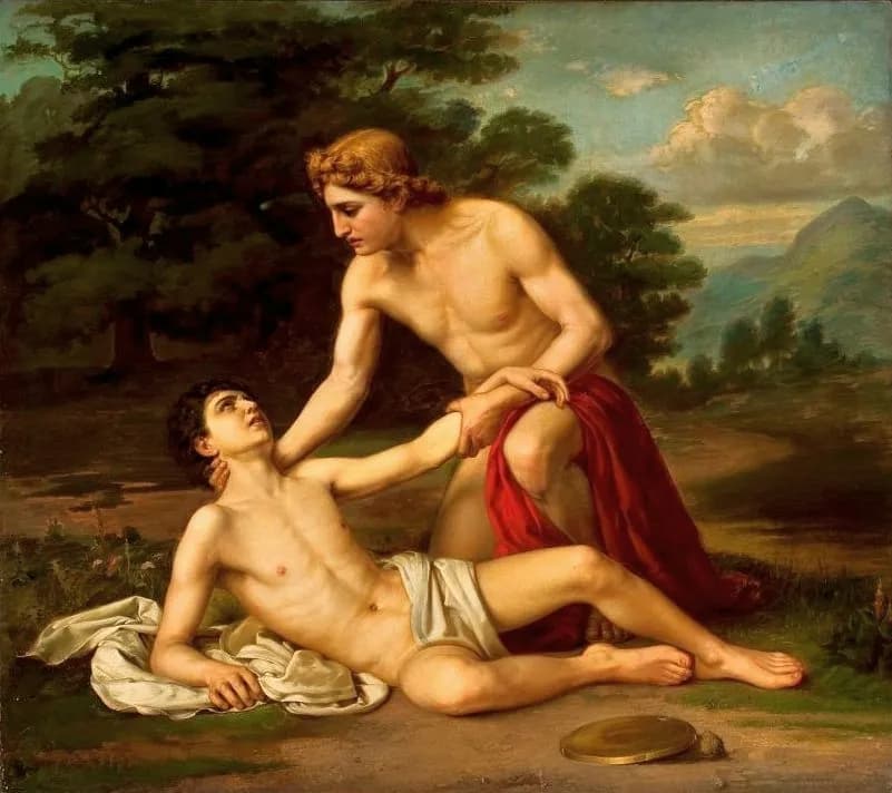 Mit o Hiacyncie - tragiczna historia miłości Apolla i Zefira w mitologii