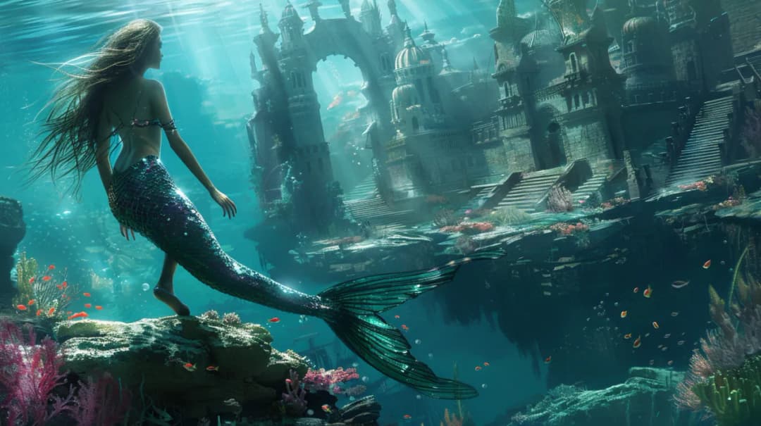 Syrena książka: Tajemnicza opowieść o morskiej istocie i jej przygodach