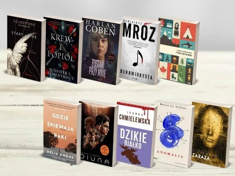 Najlepsze polecane książki z różnych gatunków literackich - poznaj je