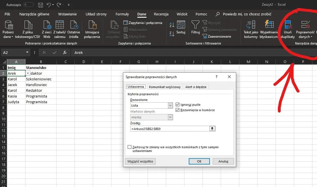 Jak wstawić listę rozwijaną w excelu: 5 prostych kroków do sukcesu