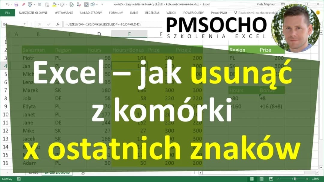 Jak szybko usunąć część tekstu z komórki w Excel: 5 prostych metod